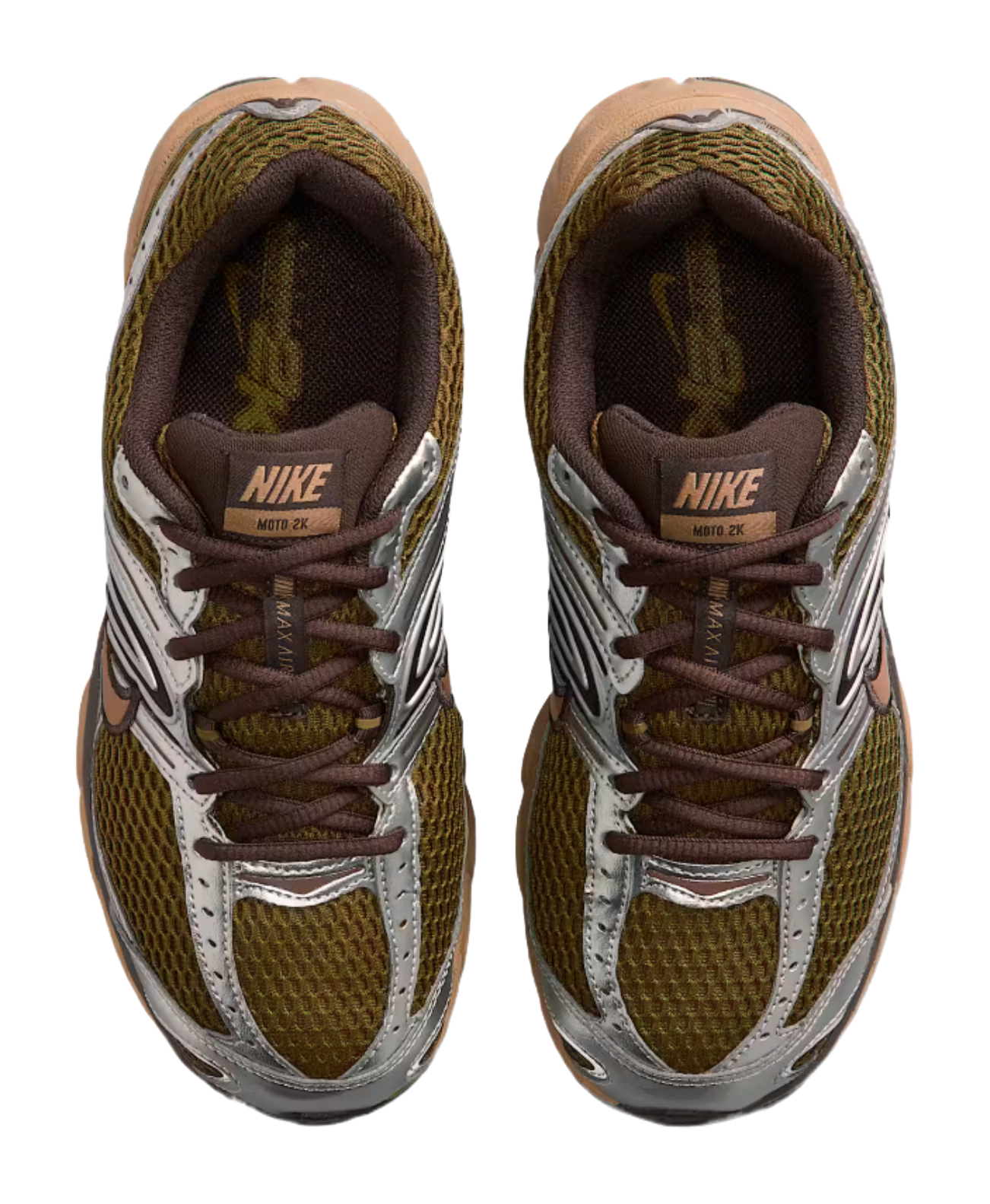 Nike Air Max Moto 2K Artificial Leather Running Shoes Womens  vjsneaker.com