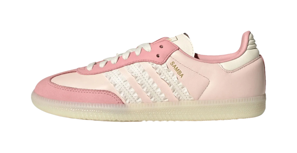 Adidas Wmns Samba Ruffle Stripes Pack - Wonder Mauve Womens  VJSNEAKER