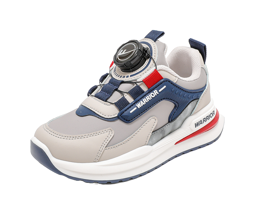 Warrior Slip Resistant Anti Kick Cushioning Abrasion Resistant Low top Kids' Running Shoes Kids 