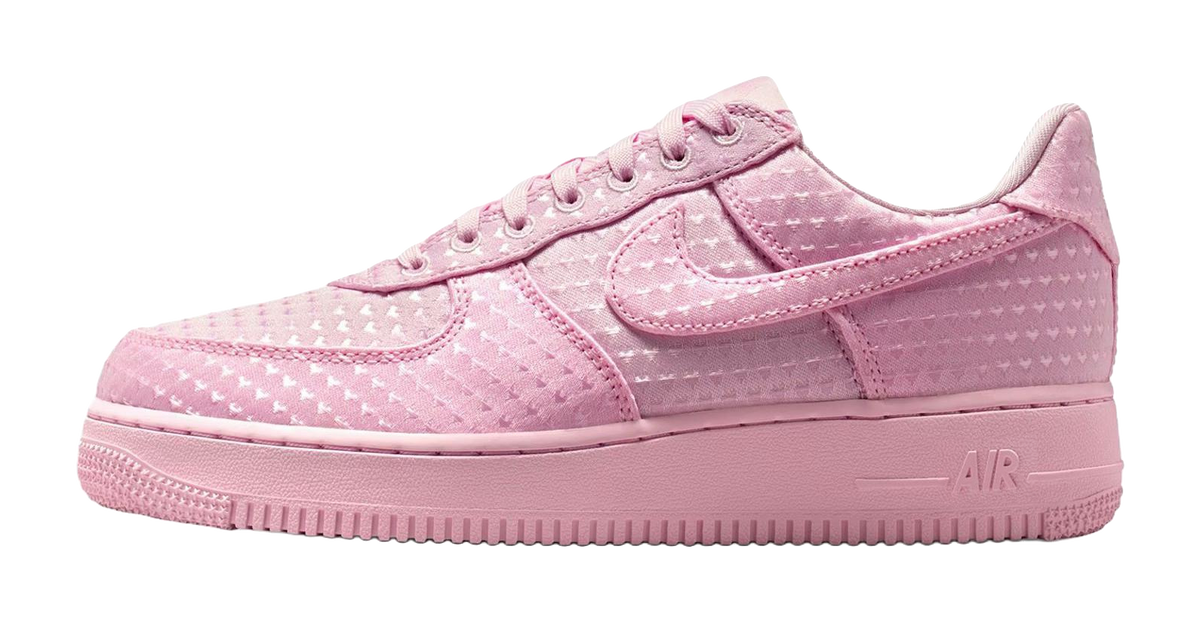 Nike Air Force 1 Low top Skateboard Shoes Mens Pink  vjsneaker.com