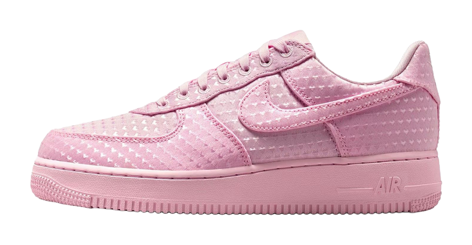 Nike Air Force 1 Low top Skateboard Shoes Mens Pink  vjsneaker.com