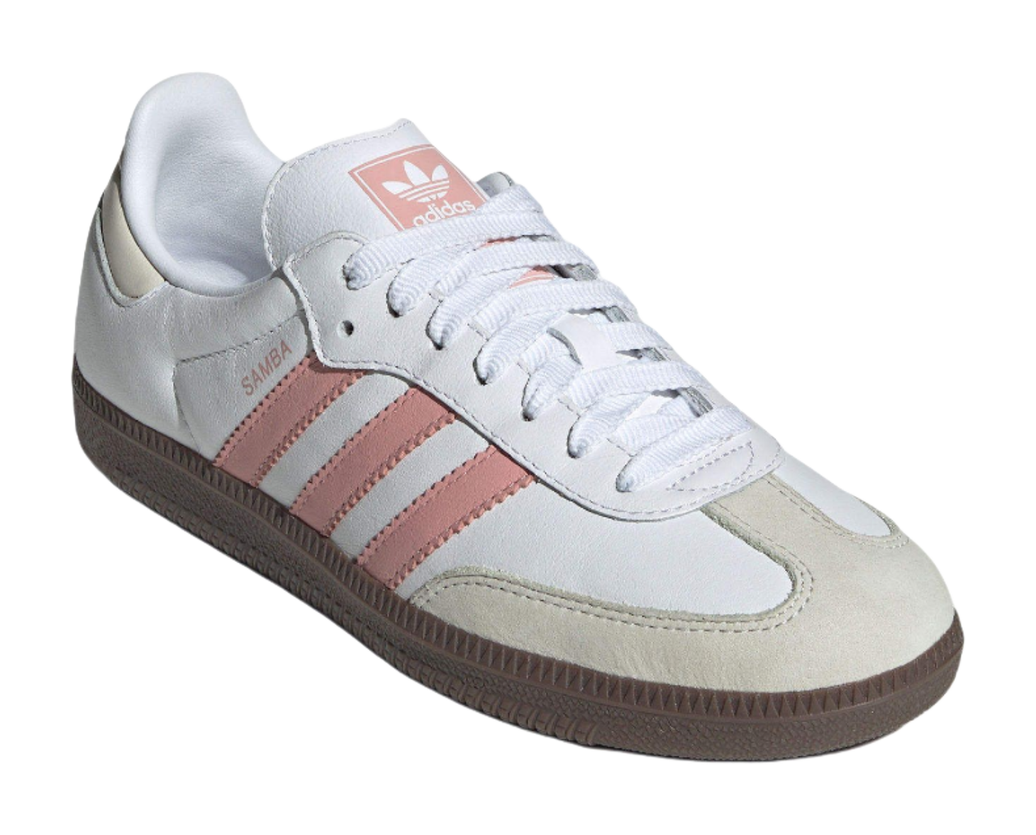 Samba Womens Adidas Originals Og White Wonder Mauve  vjsneaker.com