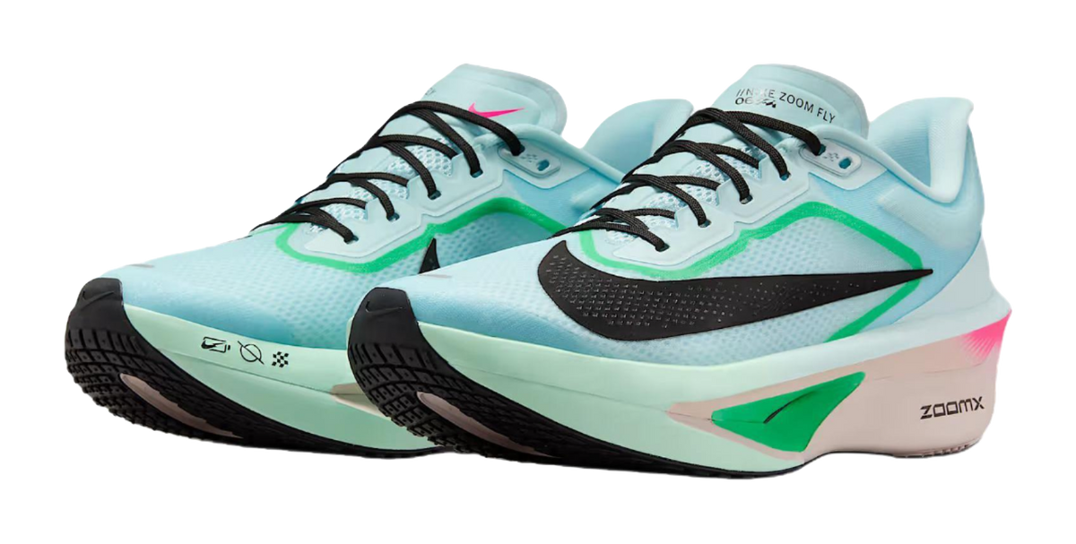 Nike Zoom Fly 6 Abrasion Resistant Low top Casual Running Shoes Mens Blue  vjsneaker.com