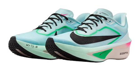 Nike Zoom Fly 6 Abrasion Resistant Low top Casual Running Shoes Mens Blue  vjsneaker.com