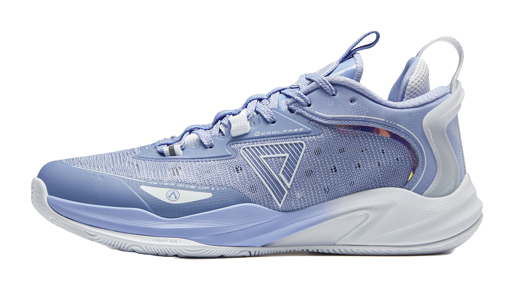 PEAK Lightweight Spirit 1.0 Low top Performance Basketball Shoes Mens Awake Purple Matching Color  VJSNEAKER