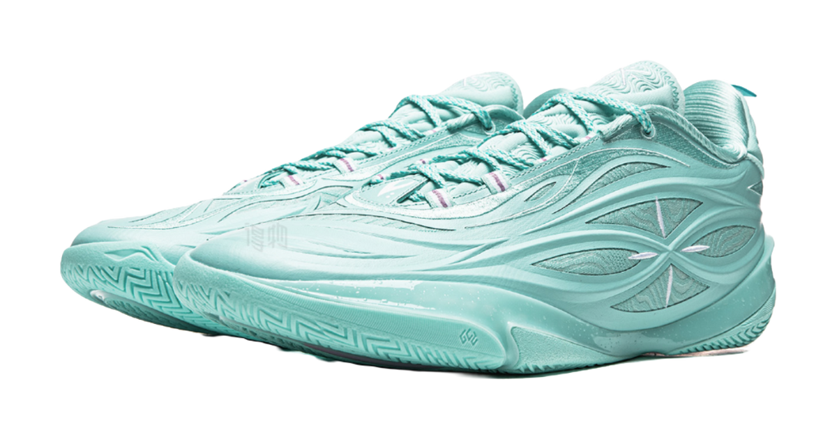 Li-Ning Way of Wade 808 5 Ultra V2 "Island Blue" ABAV045-57 - Dwyane Wade Basketball Shoe Unisex Blue Mint
