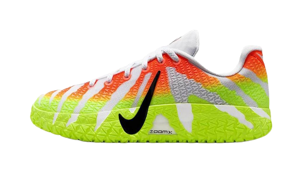 Nike Ja Morant 3 Low top Childrens Basketball Shoes White Red Black Unisex  vjsneaker.com