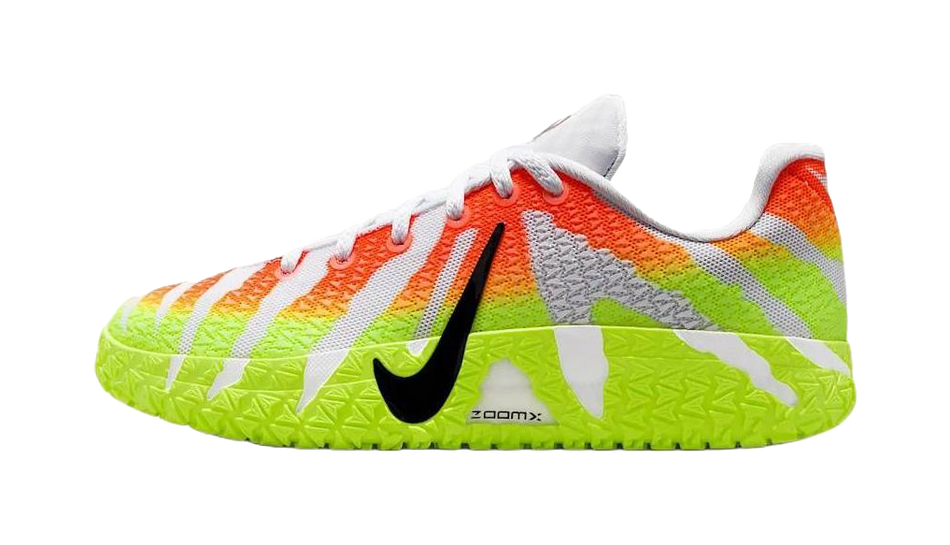 Nike Ja Morant 3 Low top Childrens Basketball Shoes White Red Black Unisex  vjsneaker.com