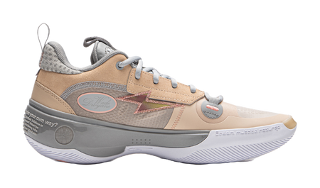 LiNing WOW 10 Way Of Wade 10 Slip Resistant Abrasion Resistant Low top Basketball Shoes Mens Sandy Umber  VJSNEAKER