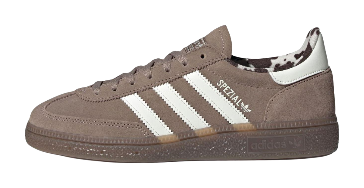 Handball Wmns Adidas Originals Spezial Chalky Brown Cow Print Womens  vjsneaker.com