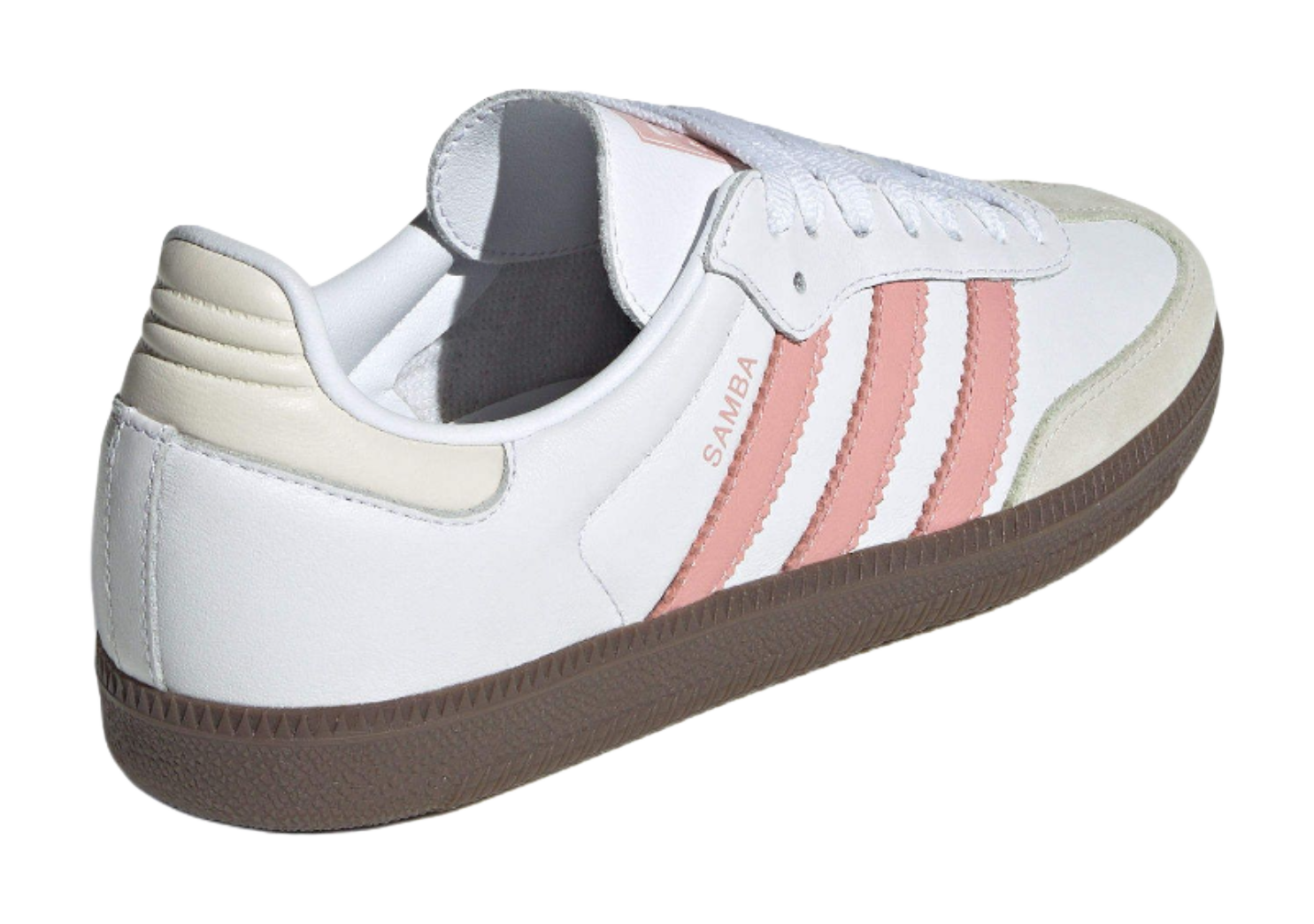 Samba Womens Adidas Originals Og White Wonder Mauve  vjsneaker.com