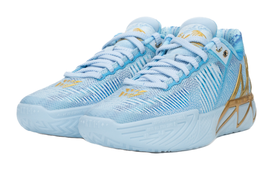 Anta Klay Thompson KT11 'Sky Blue' - Basketball Shoes Men's Aqua Blue