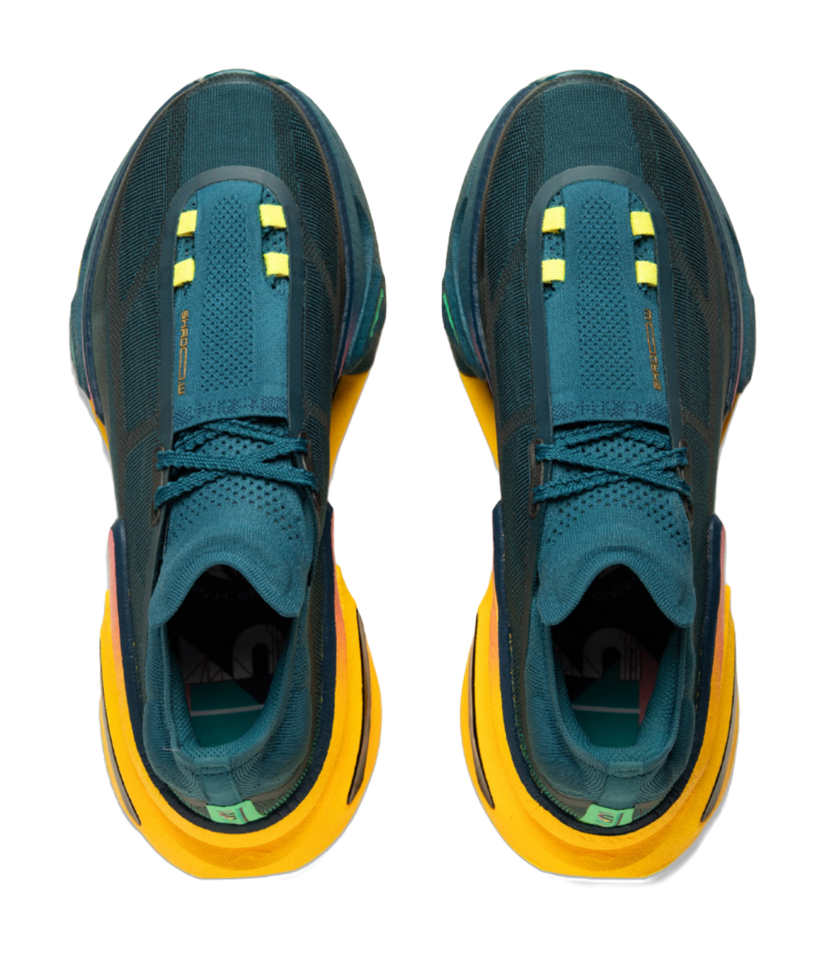 Li Ning Shadow 3.0 Fabric Cushioning Abrasion Resistant Breathable Rebound Low top Casual Running Shoes Unisex Green  VJsneaker