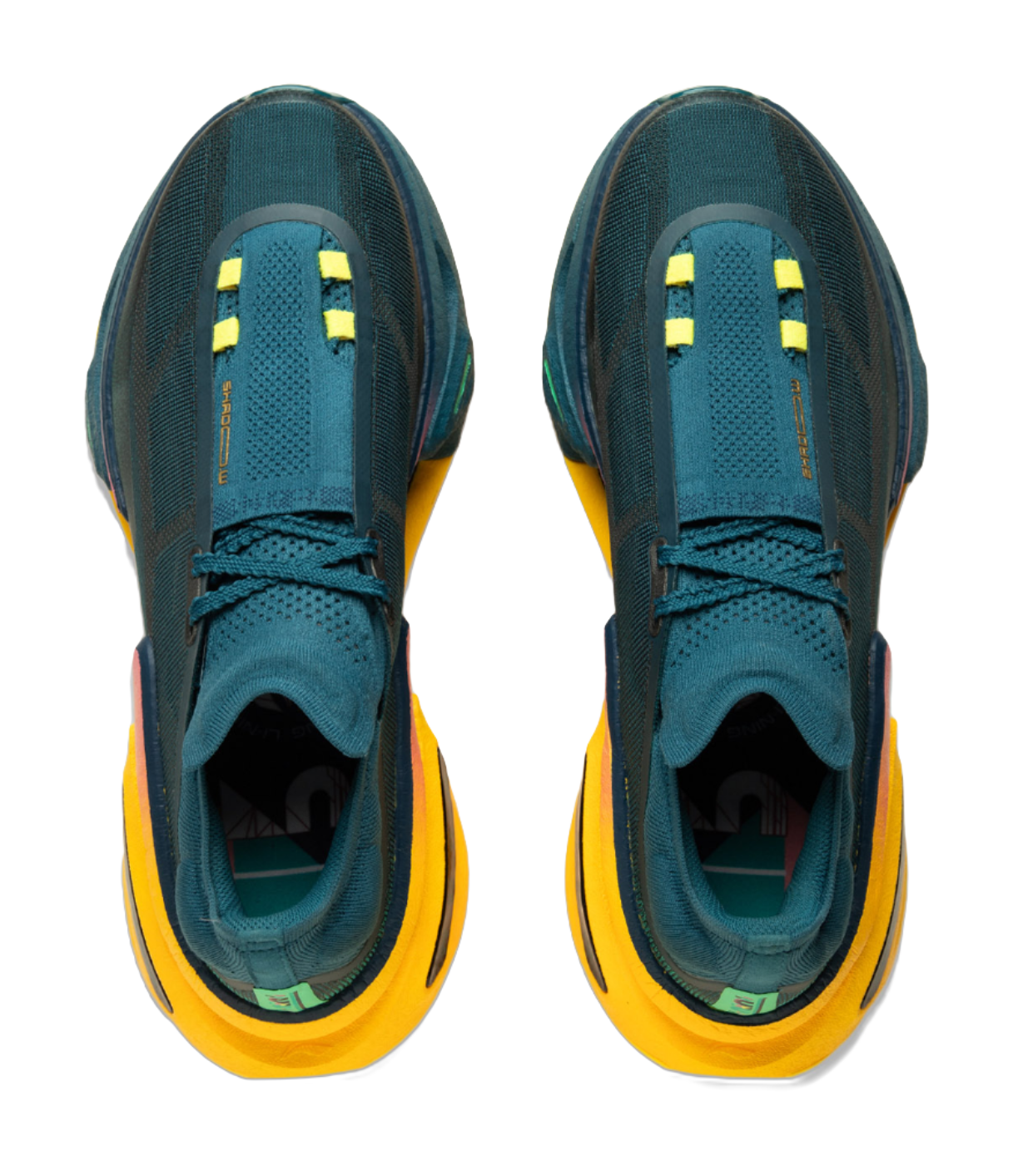 Li Ning Shadow 3.0 Fabric Cushioning Abrasion Resistant Breathable Rebound Low top Casual Running Shoes Unisex Green  VJsneaker