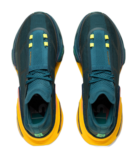 Li Ning Shadow 3.0 Fabric Cushioning Abrasion Resistant Breathable Rebound Low top Casual Running Shoes Unisex Green  VJsneaker