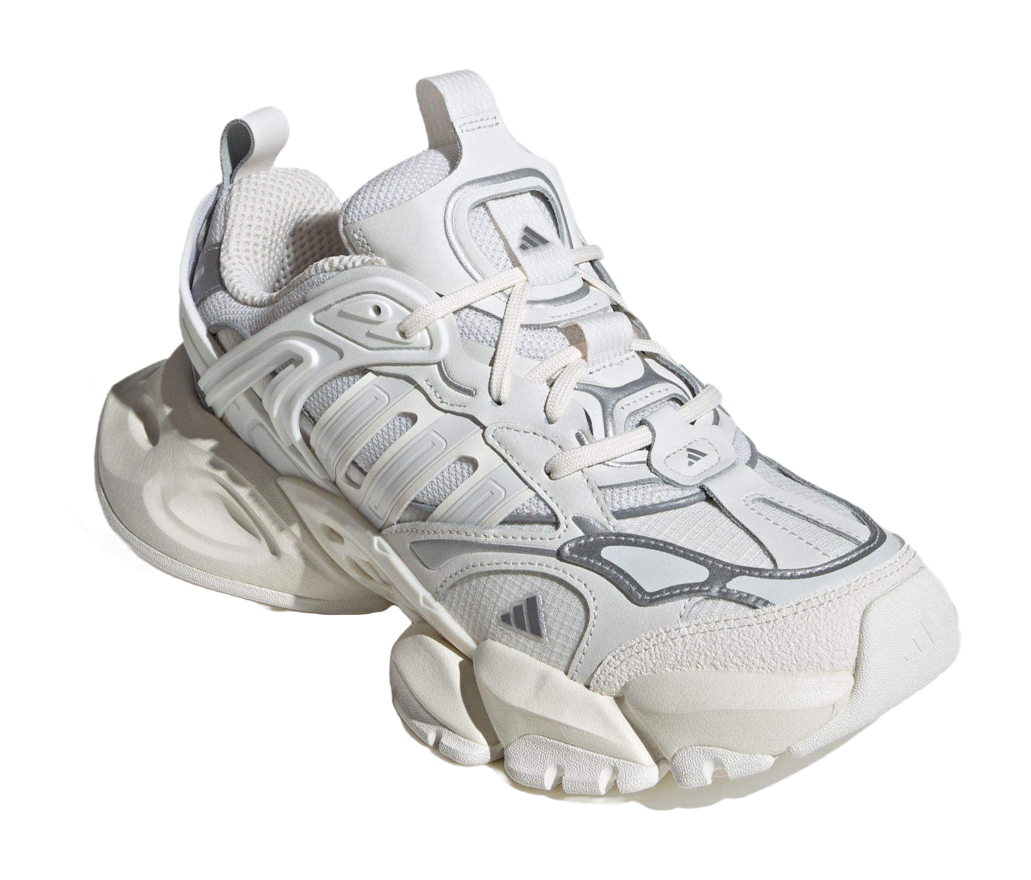 Adidas Xlg Runner Deluxe White Silver Metallic  vjsneaker.com