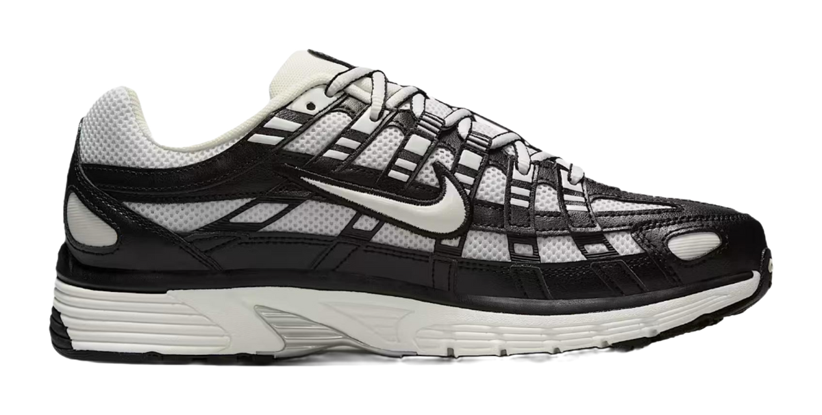 Nike P 6000 Abrasion Resistant Low top Casual Running Shoes Womens Silver Blue  vjsneaker.com