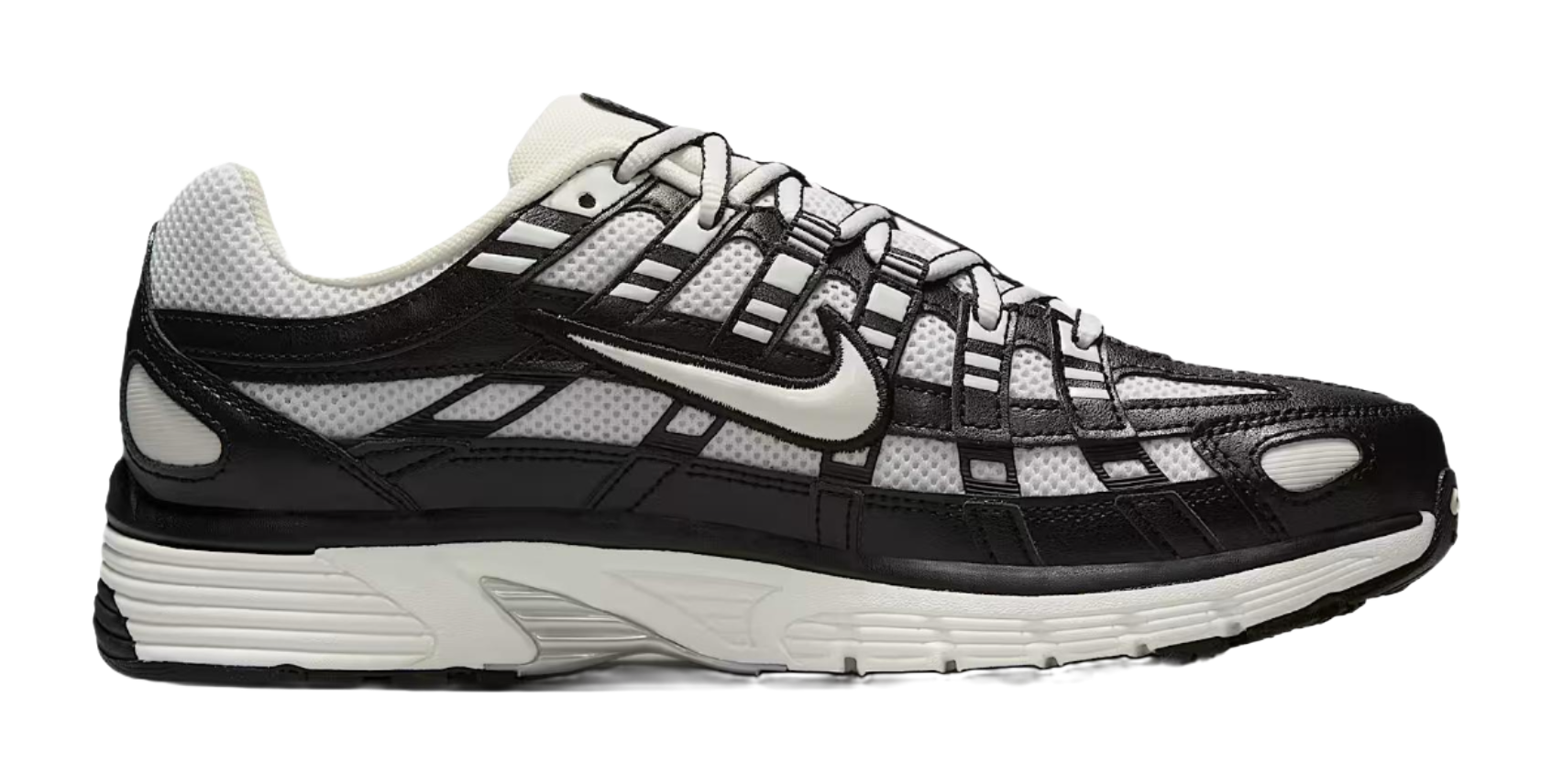 Nike P 6000 Abrasion Resistant Low top Casual Running Shoes Womens Silver Blue  vjsneaker.com