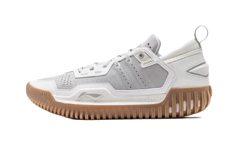 Li-Ning BadFive 3 Low White Grey ABFU005-9 - Basketball Shoes Unisex  vjsneaker.com
