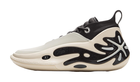 Li Ning WOW11 Basketball Shoes Mens Mid top White Black  VJSNEAKER