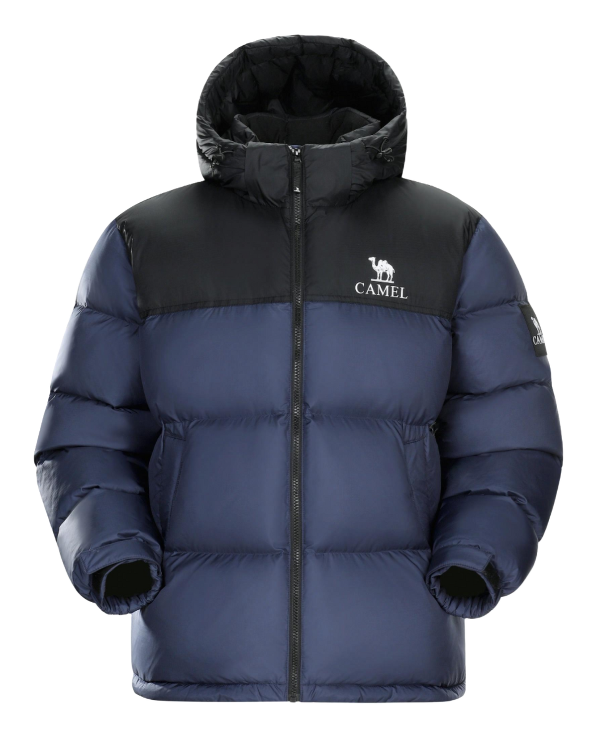 CAMEL Warm Fleece Collection Down Jacket Unisex  vjsneaker.com