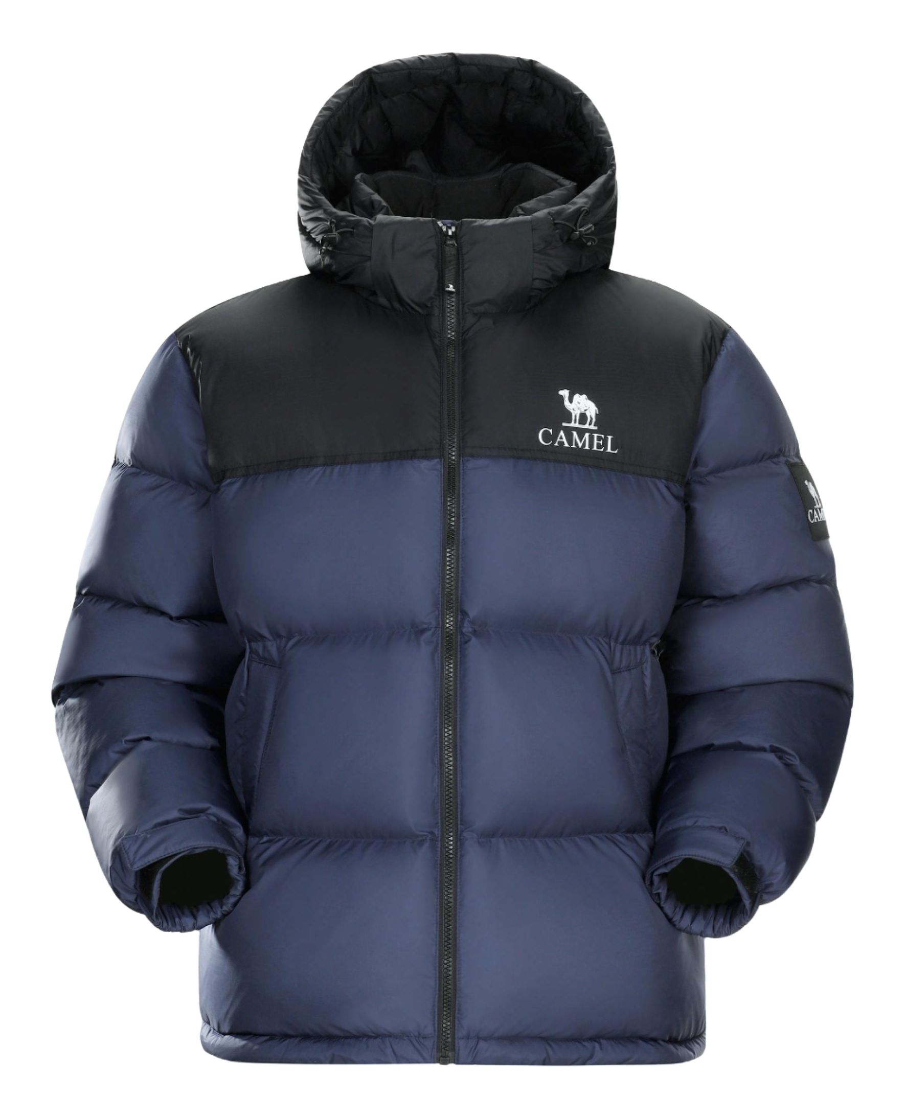 CAMEL Warm Fleece Collection Down Jacket Unisex  vjsneaker.com