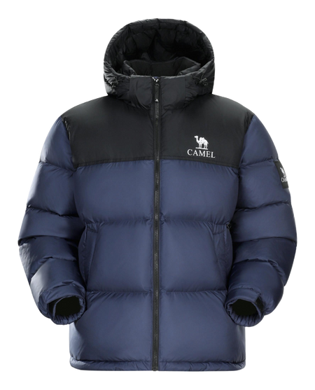 CAMEL Warm Fleece Collection Down Jacket Unisex  vjsneaker.com