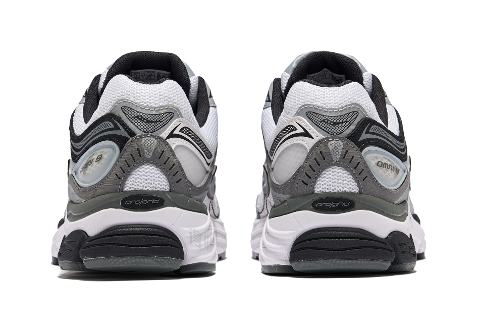 Saucony Low top Running Shoes Unisex White Gray  vjsneaker.com