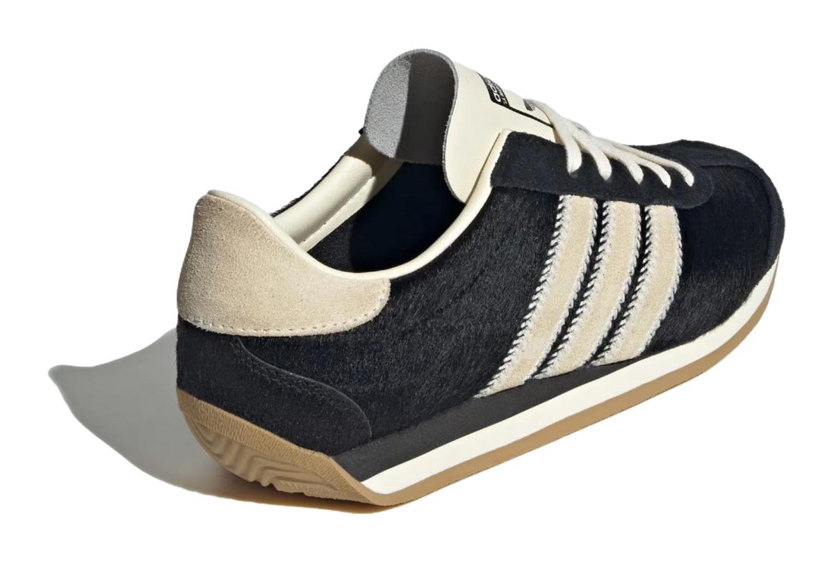 Adidas Wmns Country Og Black Pony Hair Womens  vjsneaker.com