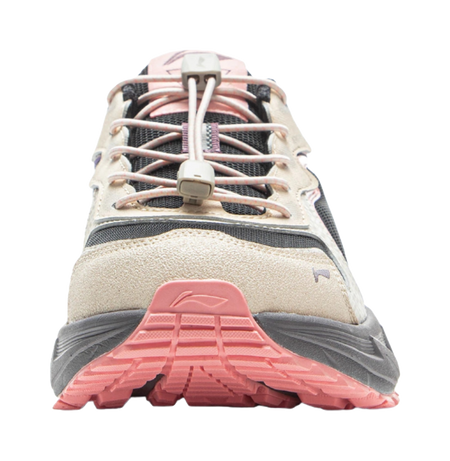 Li Ning children's outdoor synthetic leather vertical and horizontal V2 simple casual grip children's outdoor shoes  VJSNEAKER