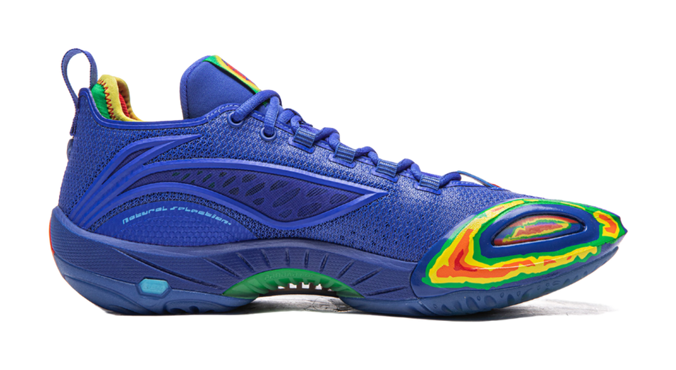 Li-Ning BadFive Air Control 1 Super "Species Invasion" ABFW009-5 - Outdoor Basketball Shoe Unisex Blue