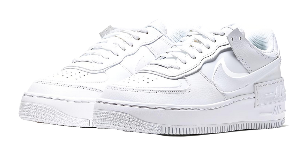 Nike Air Force 1 Shadow Triple White Womens  vjsneaker.com