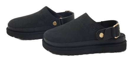 UGG Goldenstar Clog Casual Single Shoes Womens Black  vjsneaker.com
