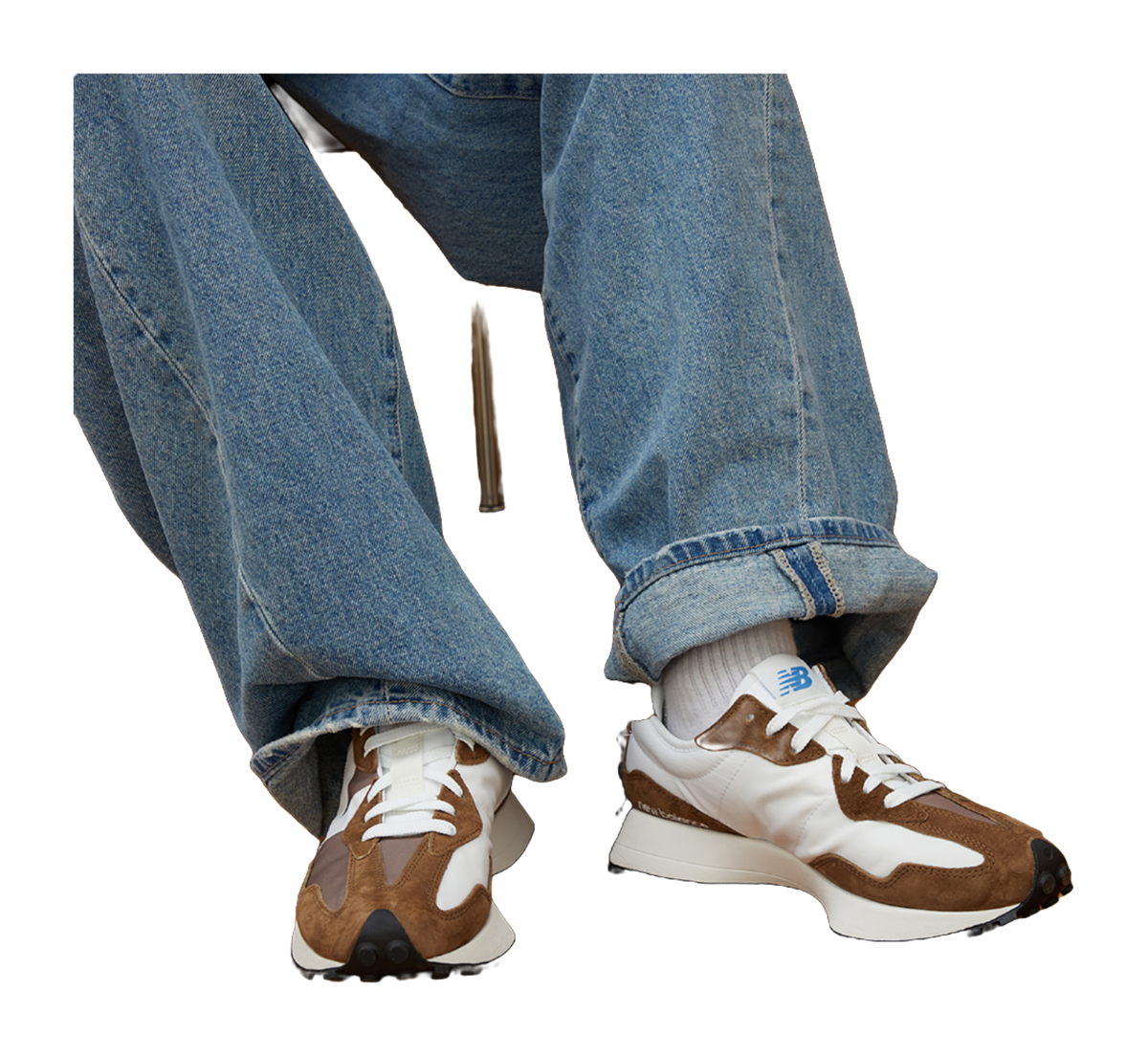 327 New Balance Dark Earth Mushroom  vjsneaker.com