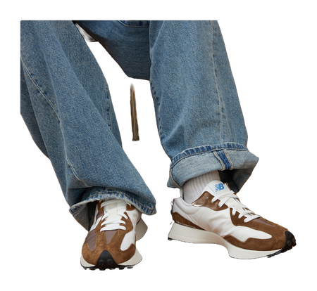 327 New Balance Dark Earth Mushroom  vjsneaker.com