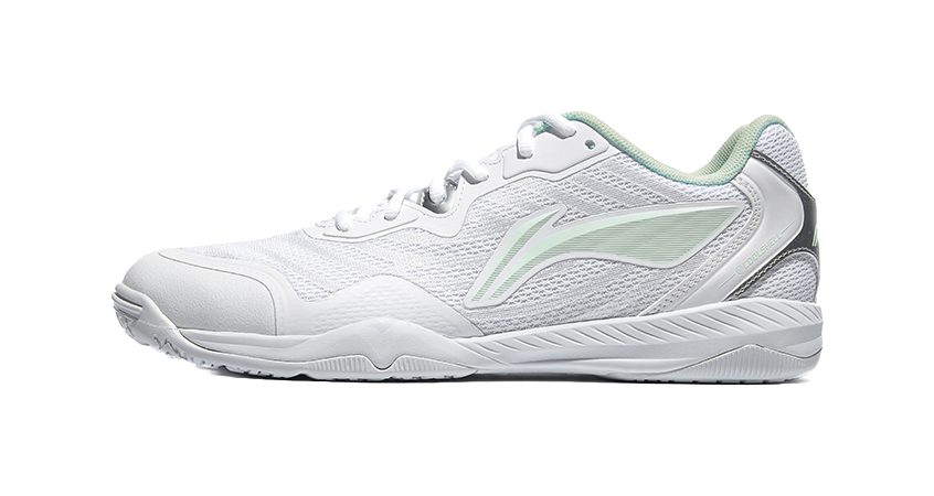 Li-Ning APTU007-1 "White/Green" - Table Tennis Shoe Unisex White