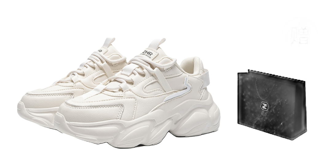 ZHR Heartbeat Love Confession Abrasion Resistant, Breathable, Lightweight Low top Chunky Sneakers Unisex 