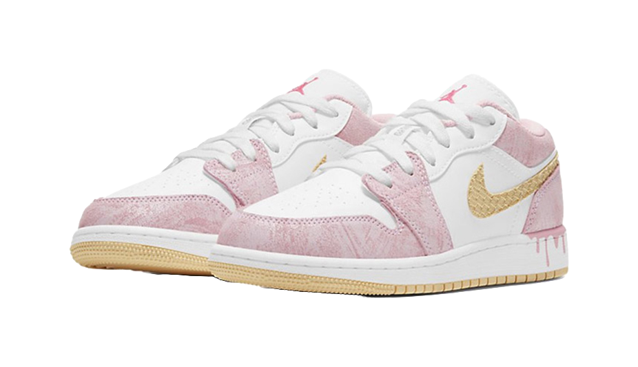 Jordan 1 Low Paint Drip GS  vjsneaker.com