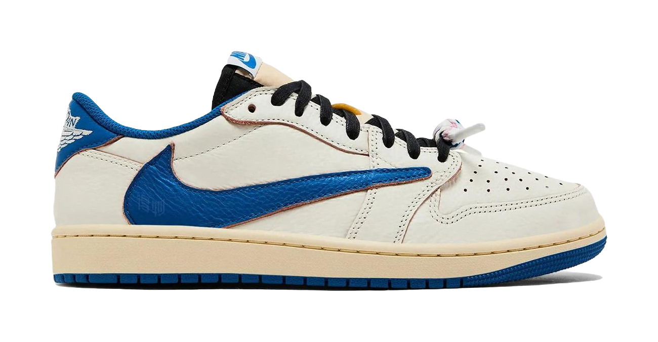 Jordan 1 Retro Low Og Sp Fragment X Travis Scott Sail Military Blue  vjsneaker.com