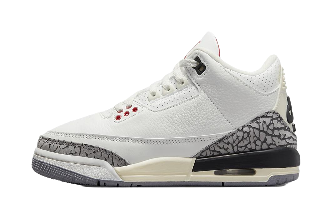 Jordan 3 Retro White Cement Reimagined GS  vjsneaker.com