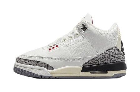 Jordan 3 Retro White Cement Reimagined GS  vjsneaker.com