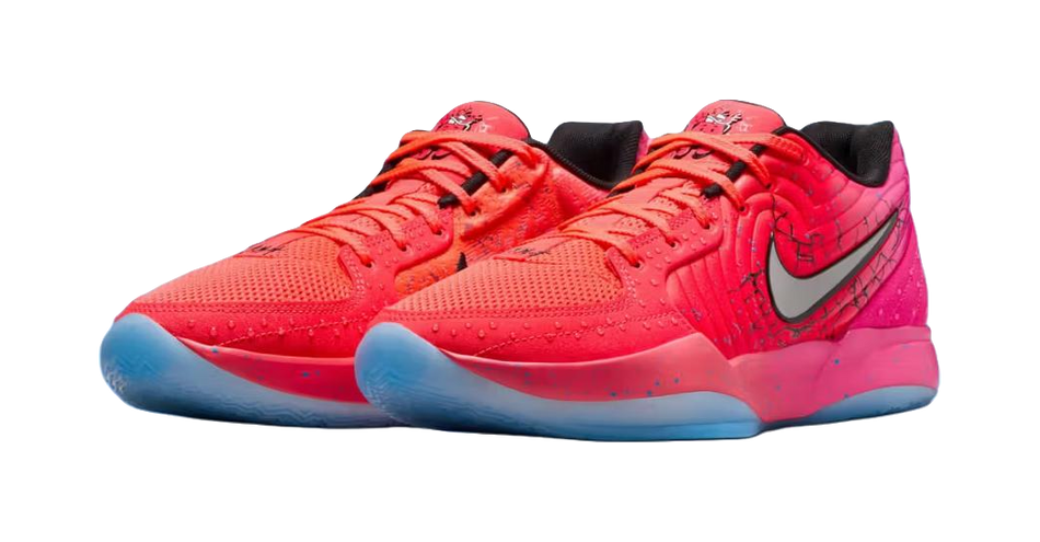 Nike Ja Morant 2 Slip Resistant Abrasion Resistant Low top Childrens Basketball Shoes  vjsneaker.com