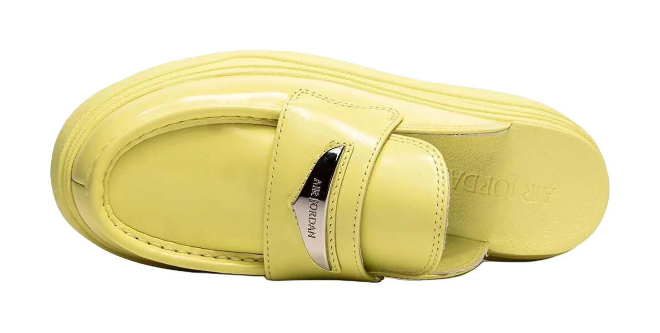 Jordan Air Jordan Mule Abrasion Resistant Closed Toe Slippers Womens Glow In The Dark Green  vjsneaker.com