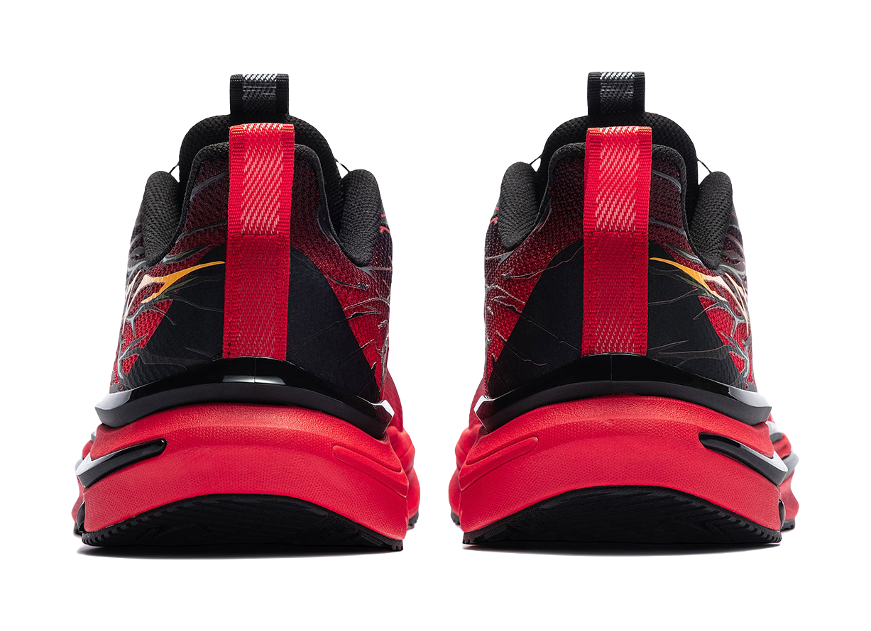 ANTA Children's Red Flame Comfortable Technology Trendy Low cut Running Shoes for Men and Women  VJSNEAKER