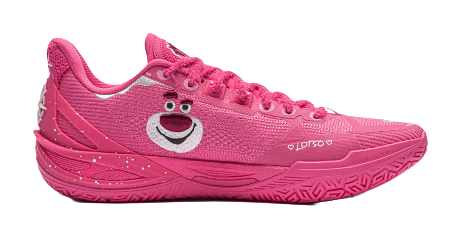 Li-Ning x Disney Liren 6 V2 "Lotso" ABAV087-38 - Low Basketball Shoe Unisex Pink