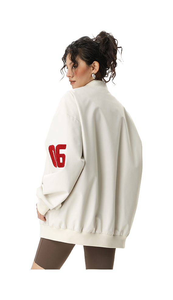 Warrior Revival Tide Cloud Sail Series Autumn and Winter Versatile Digital Loose Casual Plus Cotton Thick Long Sleeve Cotton Jacket Cotton Coat Baseball Jacket Unisex  vjsneaker.com