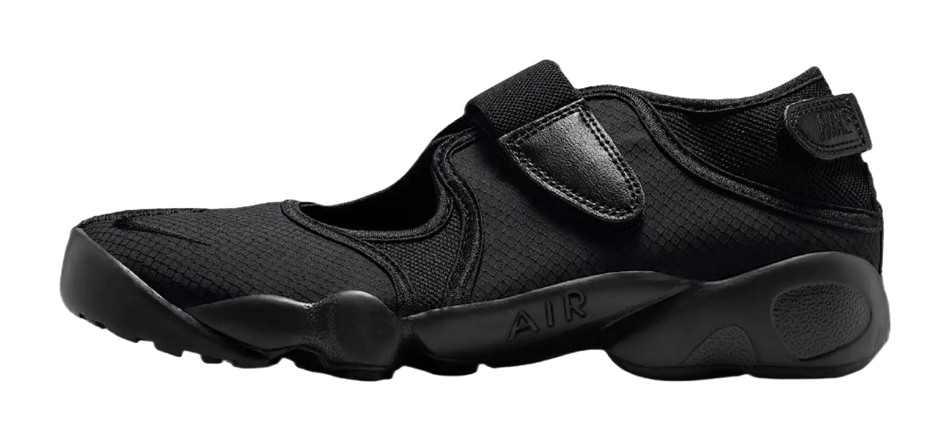 Nike Air Rift Breathable And Lightweight Low Top Running Shoes Womens Black  VJSNEAKER