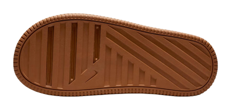 Nike Calm Slide Slippers Womens Brown White  vjsneaker.com