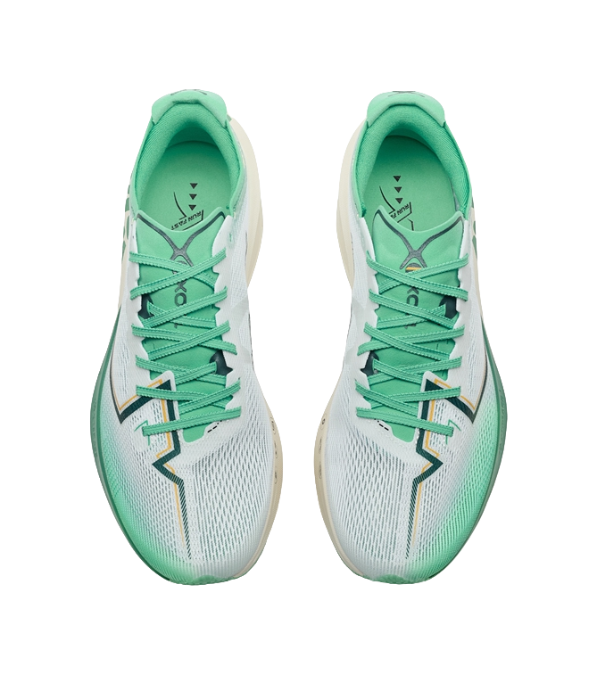 XTEP 160X 7.0 Running Shoes Men's Low top Classic White/Winter Green 