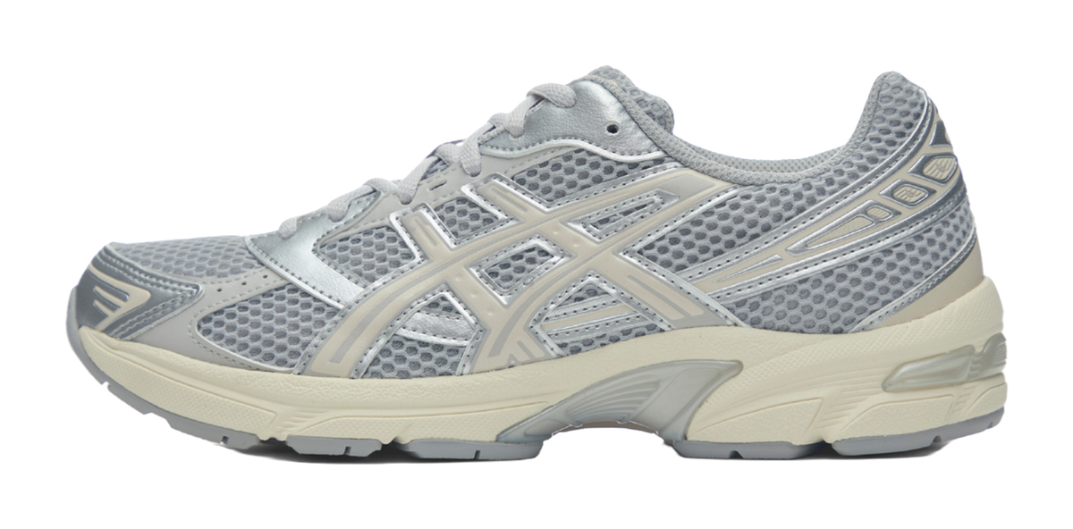 ASICS Gel 1130 Abrasion Resistant Low top Casual Running Shoes Womens Silver Gray  vjsneaker.com